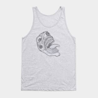 "Jawden" Teeth Monster Tank Top